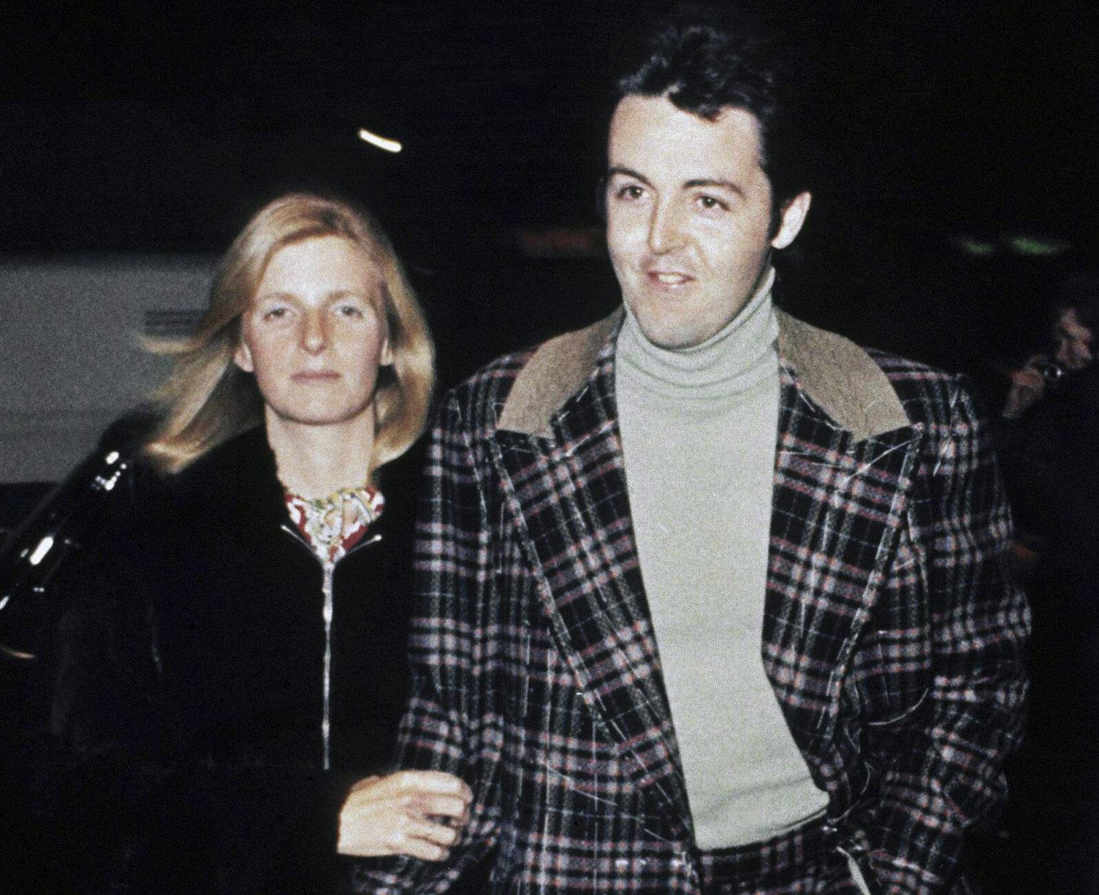 Paul and Linda McCartney